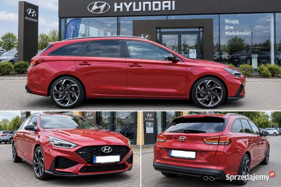 HYUNDAI i30 N linie LED mHEV 160 7DCT kombi FULL łopatki zmiany biegów Poznań