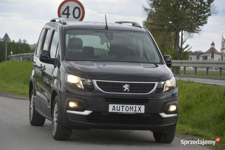 Peugeot RIFTER 15BlueHDI nawigacja Android Auto ASR (kontrola trakcji) Sędziszów Małopolski sprzedam