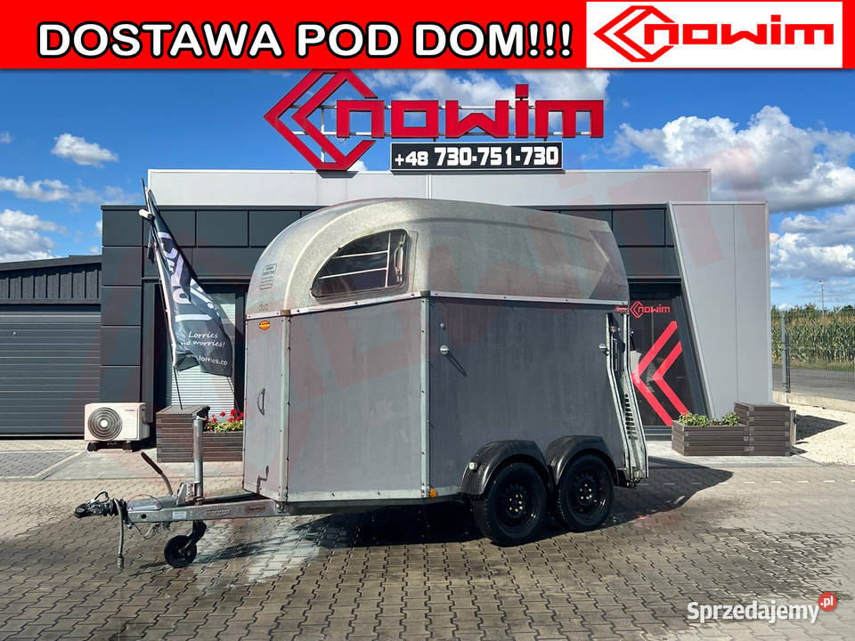 Przyczepa do 2 koni Boeckmann Duo koniara 2konna Boeckman wielkopolskie Poznań