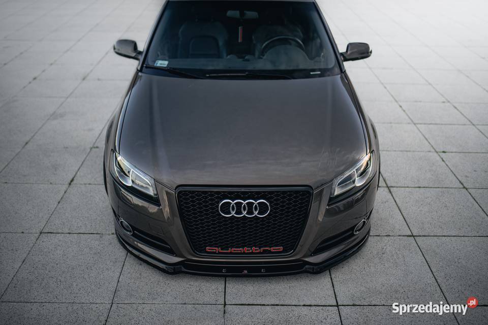 Audi A3 8P 20 Quattro Airride maxton 3tlg stance reflektory ksenonowe Ruda Śląska