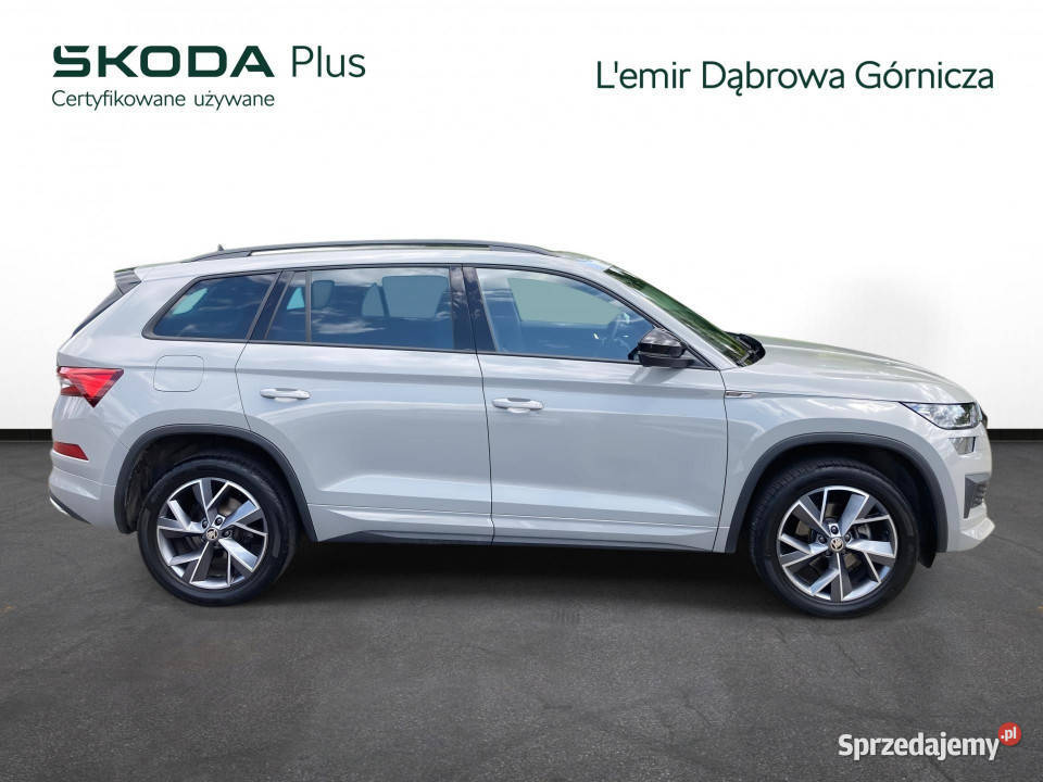 Skoda Kodiaq Kodiaq Sportline Steel Grey Salon wielofunkcyjna kierownica Dąbrowa Górnicza