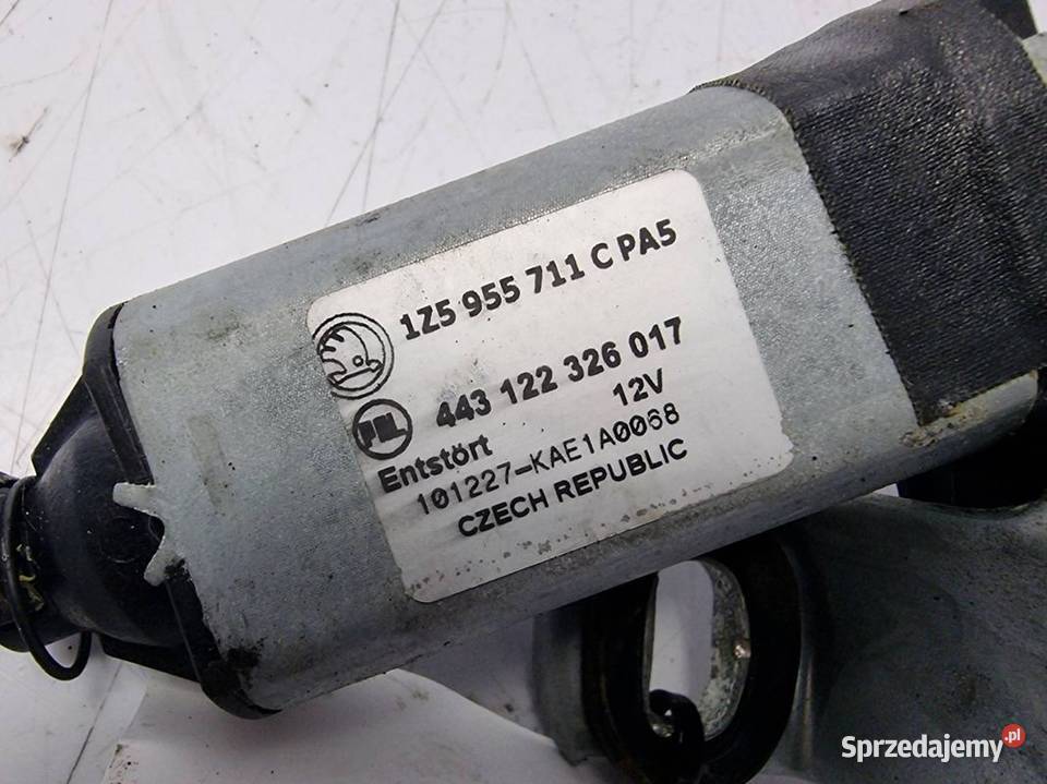 MECHANIZM WYCIERACZEK TYŁ SKODA OCTAVIA II osobowe