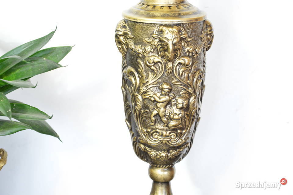 piękna cynkalowa LAMPA NAFTOWA stara śląskie Jastrzębie-Zdrój