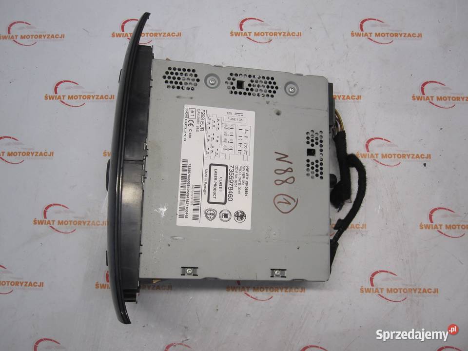 FIAT DOBLO 17r radio CD 7355978460 28252891 osobowe świętokrzyskie Kielce