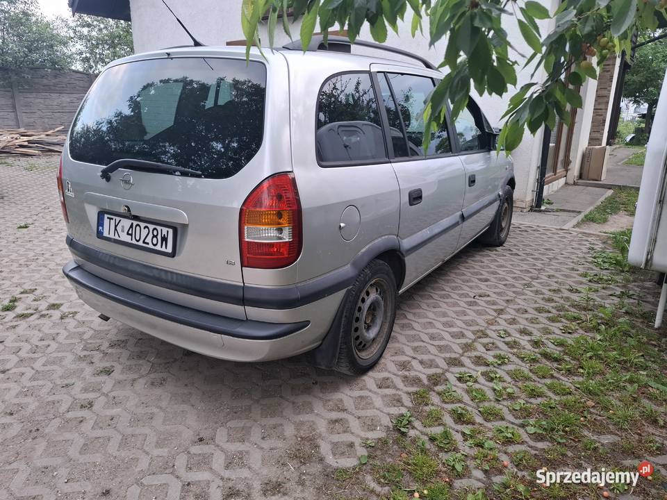 OPEL ZAFIRA A 18 bgaz 7osobowy aktualne opłaty Kielce