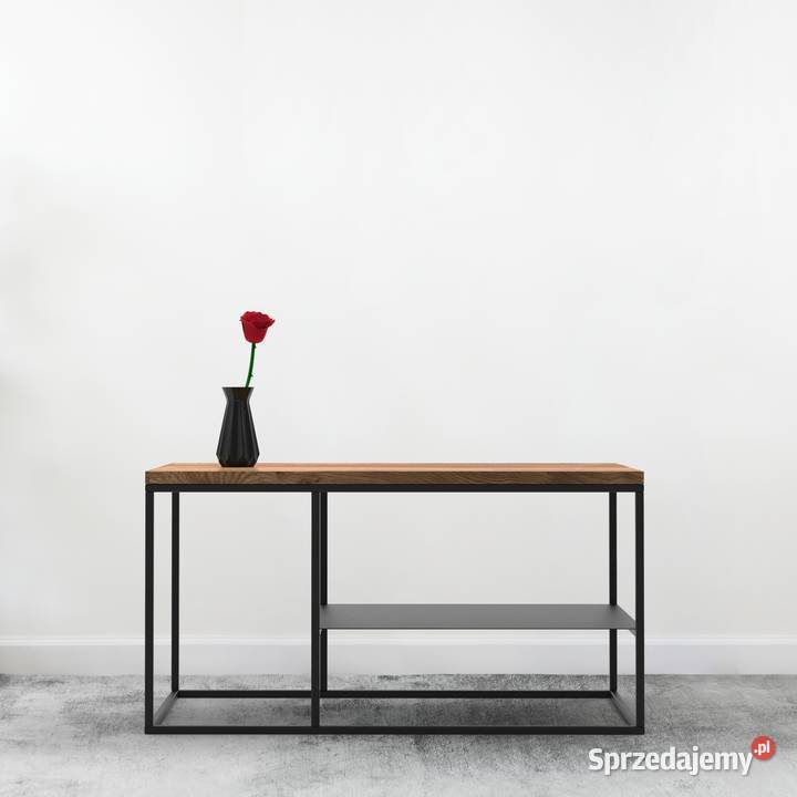 ROTANEV STOLIK KAWOWY Fornir Loft 100x60x50 Tuchów