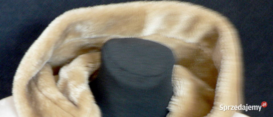 DINOZ oldschoolowy płaszczykeko kożuszek 44 Łódź