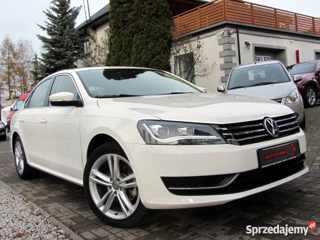 Sprzedam Volkswagen Passat B7 biały nieuszkodzony Mława