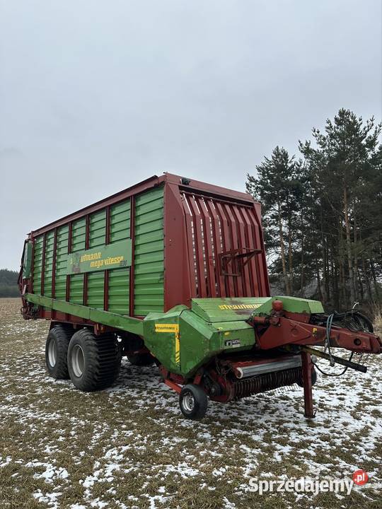 Przyczepa samozbierająca Strautmann Mega Vitesse Olesno sprzedam