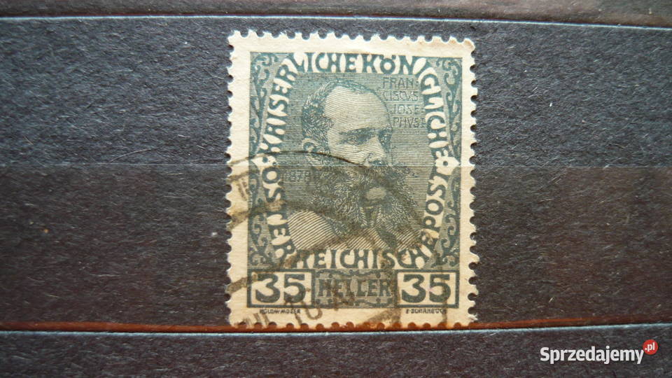 Znaczek 35 Heller Myszków