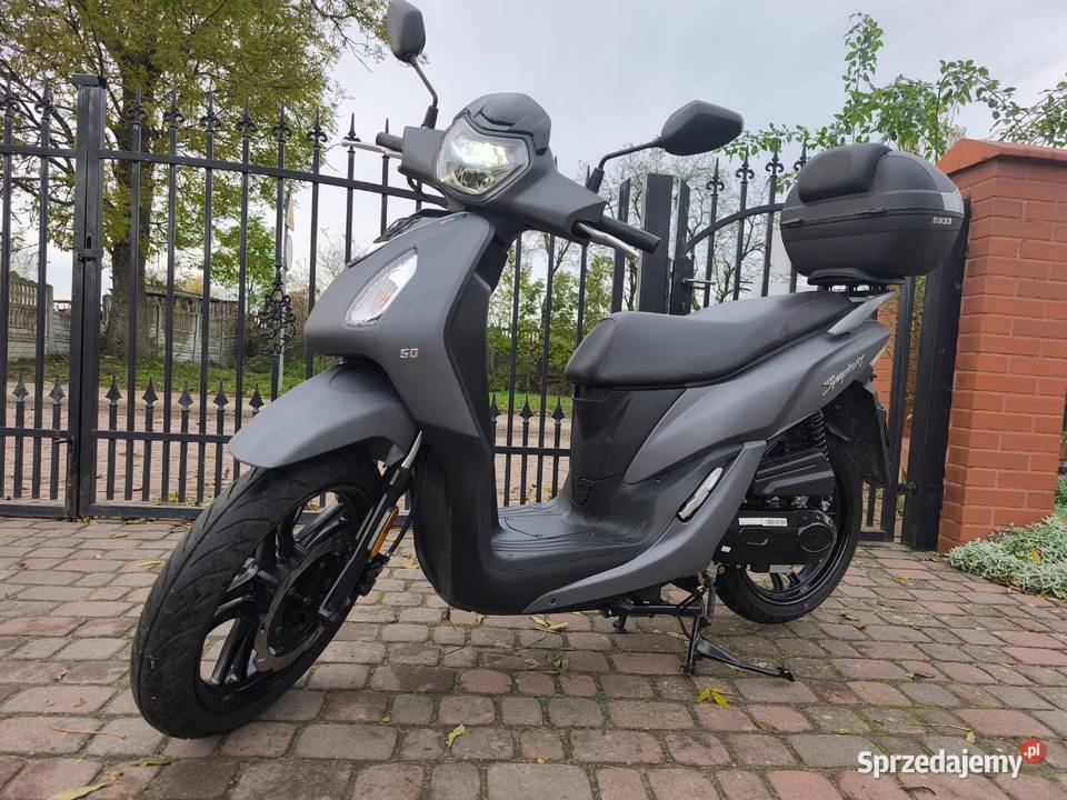 Sym Symphony 50cc 2024r LED Najnowszy Transport Kamień Pomorski