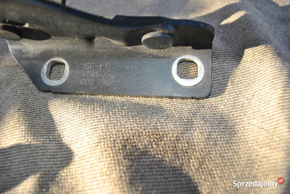 Zawiasy maski przedniej BMW E60 E61 CZARNY 4759 Poręba