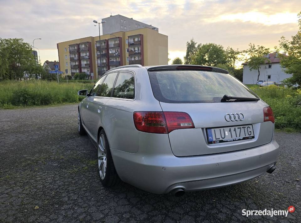Audi A6 2008r 20 tdi sline piękna czujnik parkowania Lublin