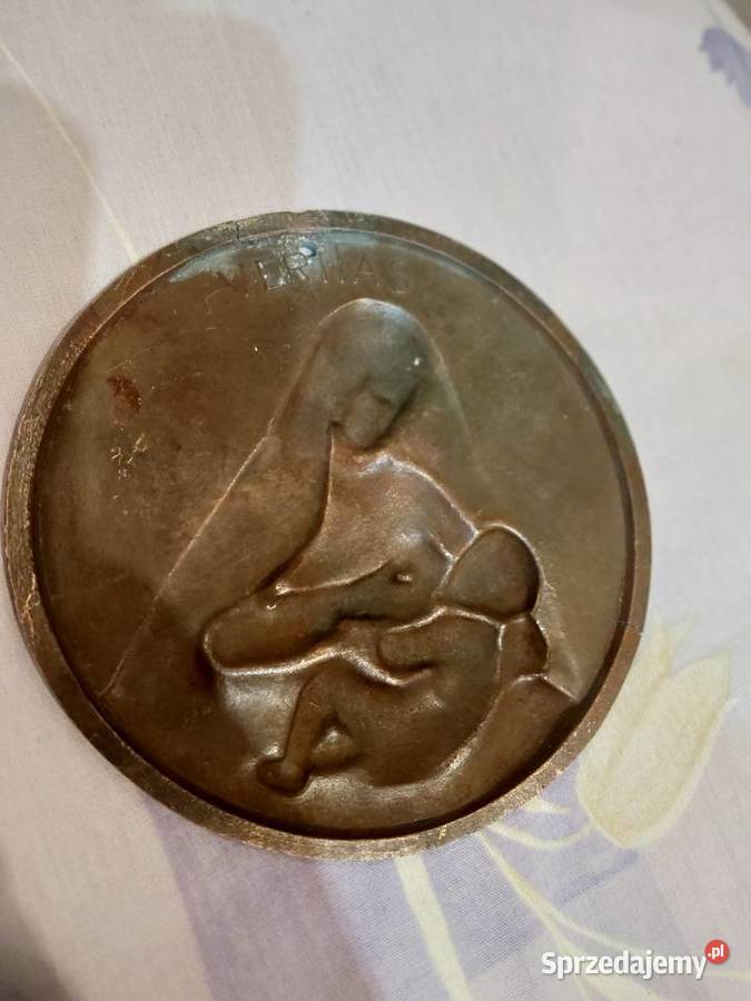 Medalion matki boskiej Antyki Baby Górne