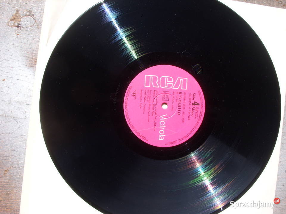 Klasyka LP VERDIRIGOLETTO 2 LP1965 klasyczna Wołów