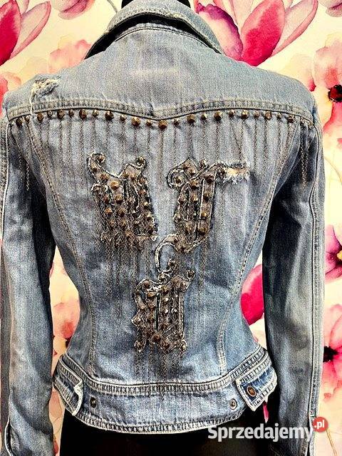 Versace Jeans Couture katana jeansowa bawełna Choszczno