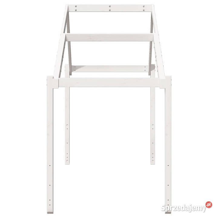 Daszek do łóżka dziecięcego biały 213x955x1445 Meble Warszawa