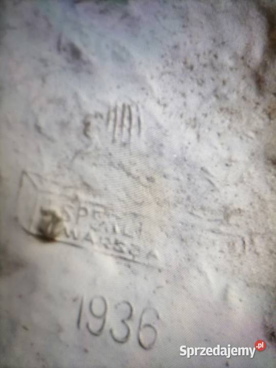 Stara waga szalkowa z 1936 roku Warszawa Antykwariat Kraków