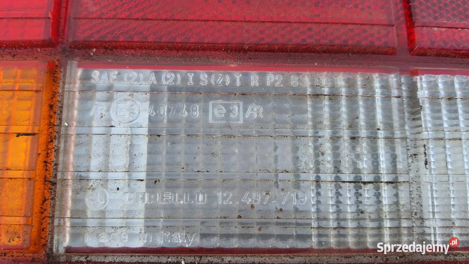 Lampa tylna lewa Volvo 700 740 Lampy tylne Lublin