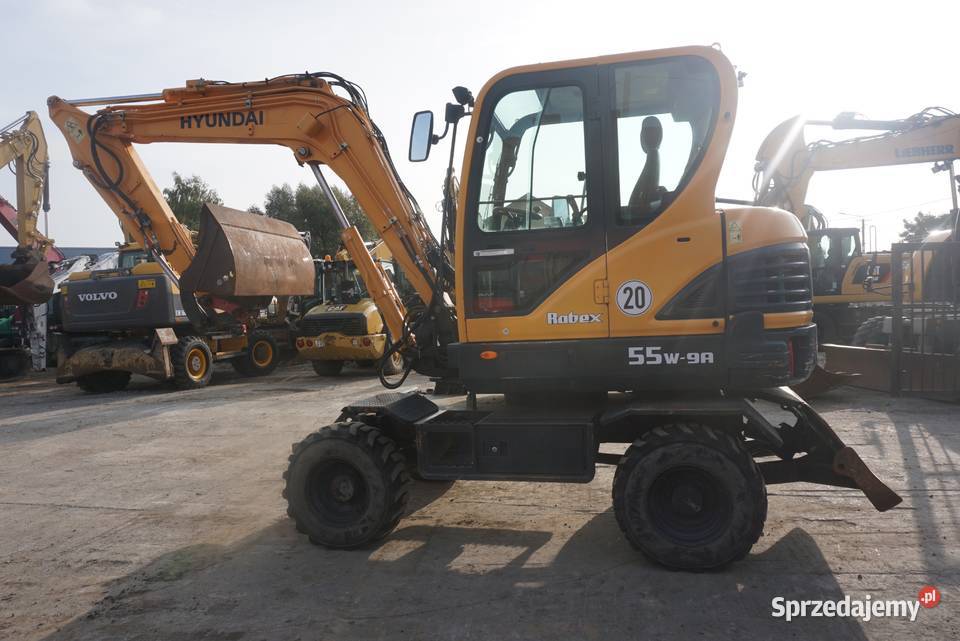 Koparka kołowa Hyundai Robex 55W9A 2018 nie Jeziorko