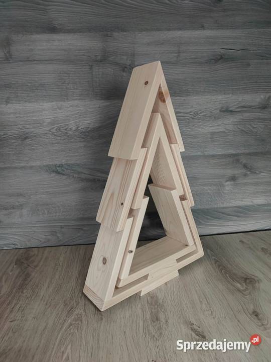 Drewniana choinka handmade Nowy Targ