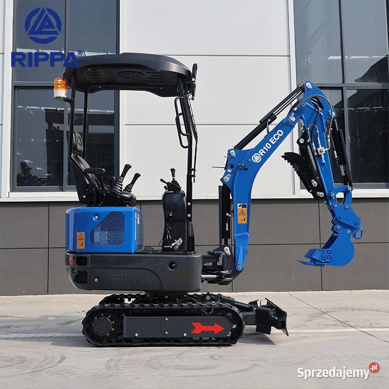 Nowa Minikoparka RIPPA R10 ECO 1T Transport Rok produkcji 2026 Katowice