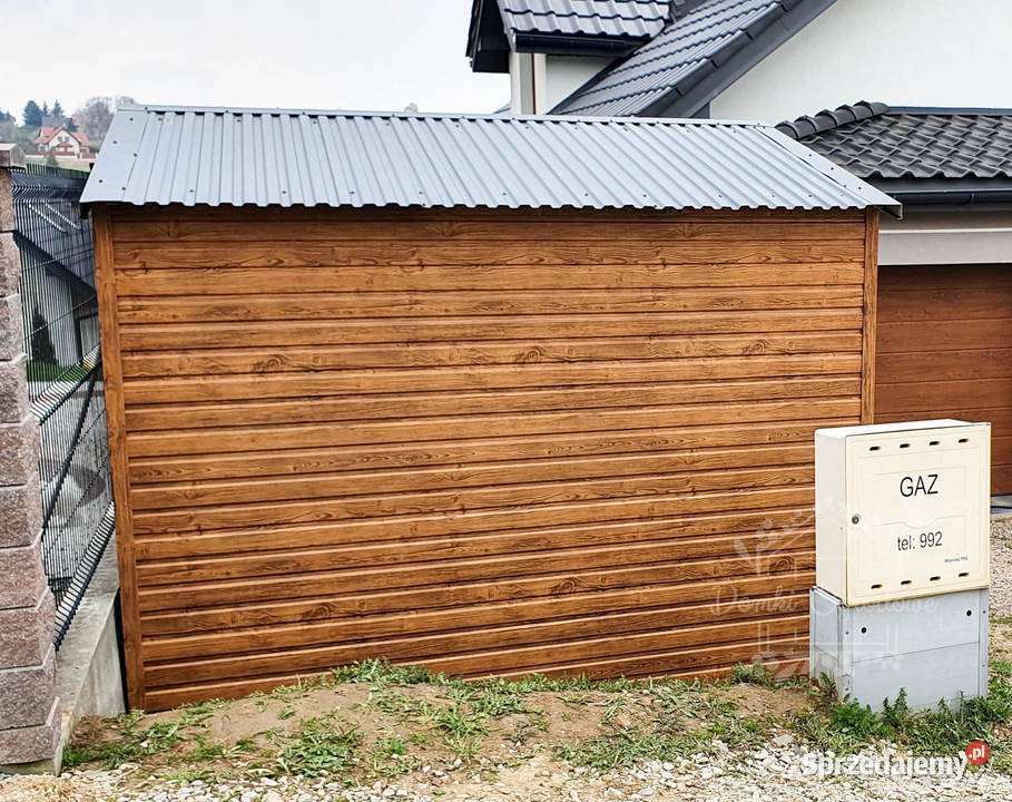 SCHOWEK DOMEK OGRODOWY 3m x 3m DWUSPAD drzwi Zgorzelec