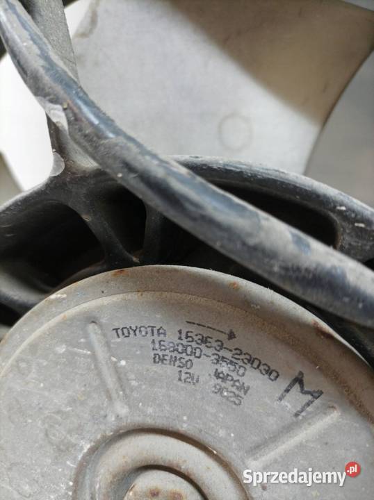WENTYLATOR CHŁODNICY 20 D E12 1680003550 Toyota osobowe