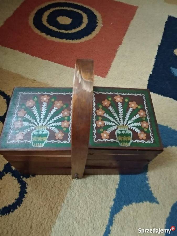 kuferek szkatułka ozdobna rozkładana Poznań