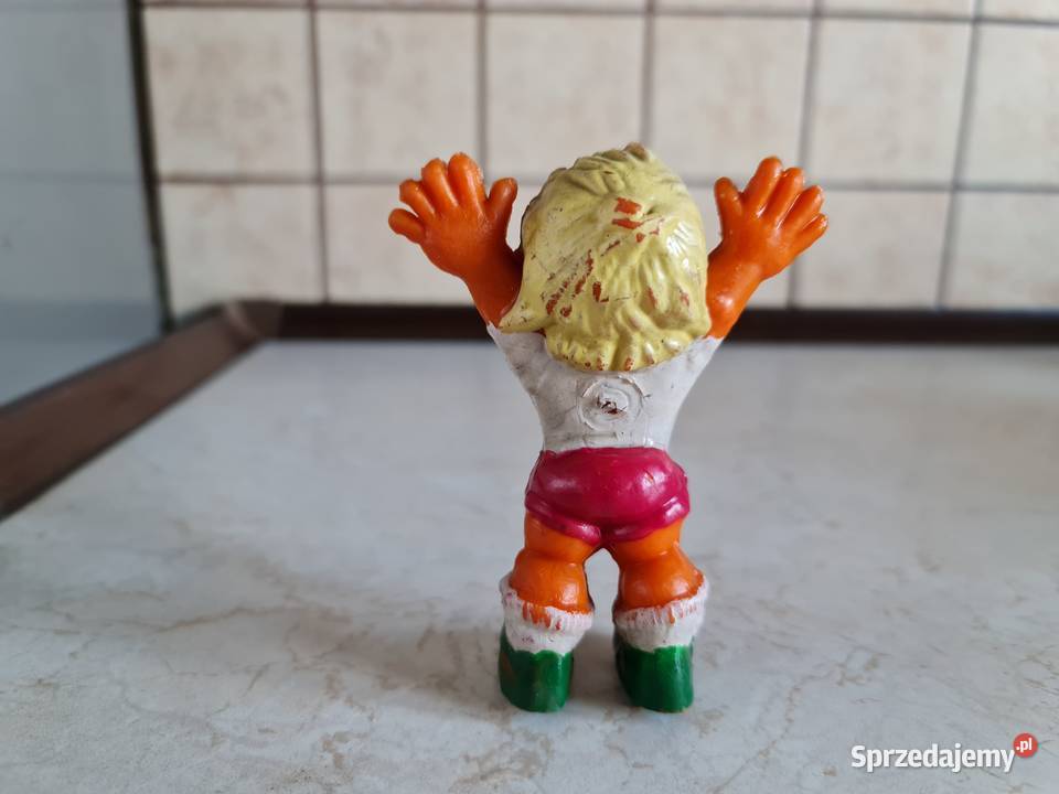 Stara gumowa figurka piłkarza z 1974 r Warszawa sprzedam