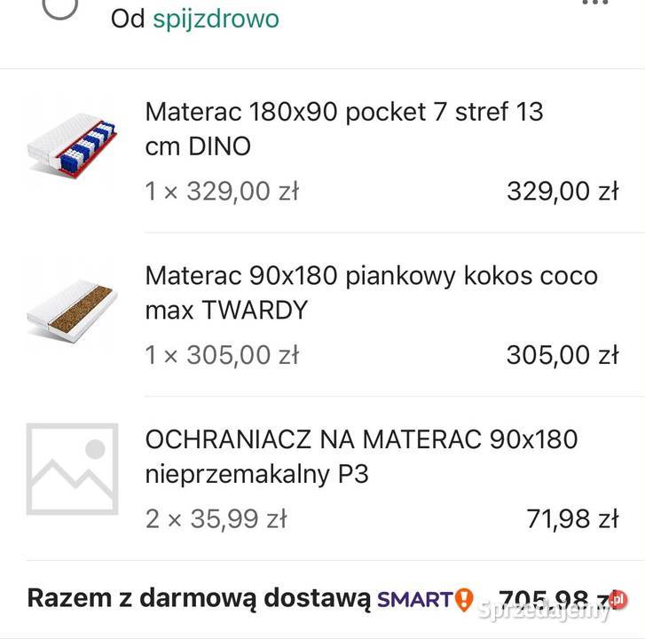 Łóżeczko dzieci z materacami domek podwójne mazowieckie