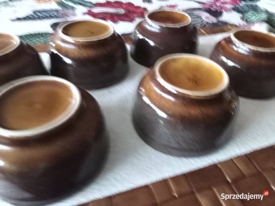 Prl miseczki Mirostowice Sadulski 6 Ceramika i szkło Łódź