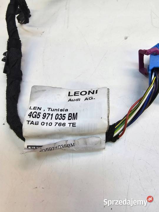 WIĄZKA INSTALACJA BOCZKA AUDI A6 C7 4G5971035BM Przystajń sprzedam