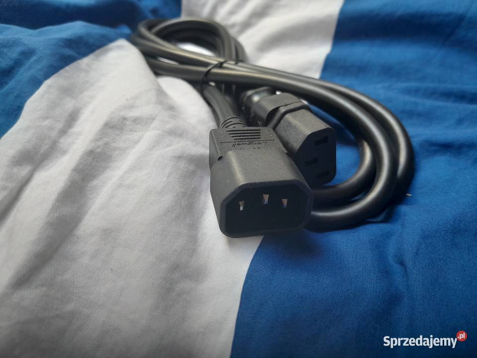 Kabel zasilający przedłużający IEC 320 C13 IEC Wieliczka