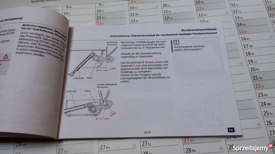 Instrukcja MEILLER KIPPER Szamotuły
