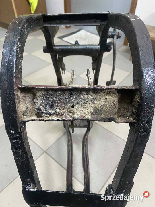 Rama WSK 125 1956 z tabliczką Kołaczyce