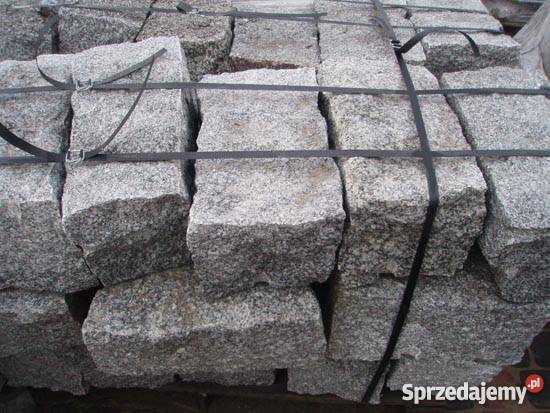 Kostka brukowa starego kocie łby płyty granitowe Bolesławiec