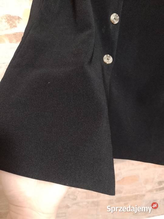 4042 LXL ASOS Design Czarna kamizelka z Londynu Kraków