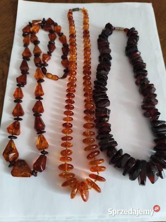 Naszyjnik Bursztyn Baltycki vintage Białystok