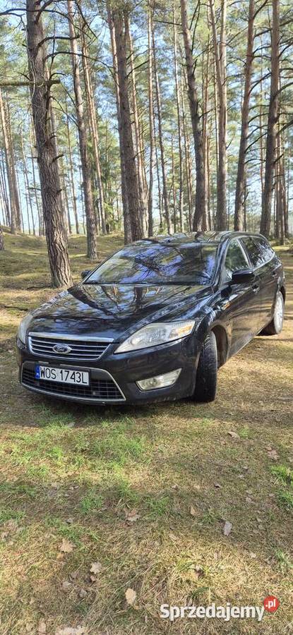 Ford Mondeo 18 TDCi Kombi 2007 czarny beżowa Myszyniec sprzedam