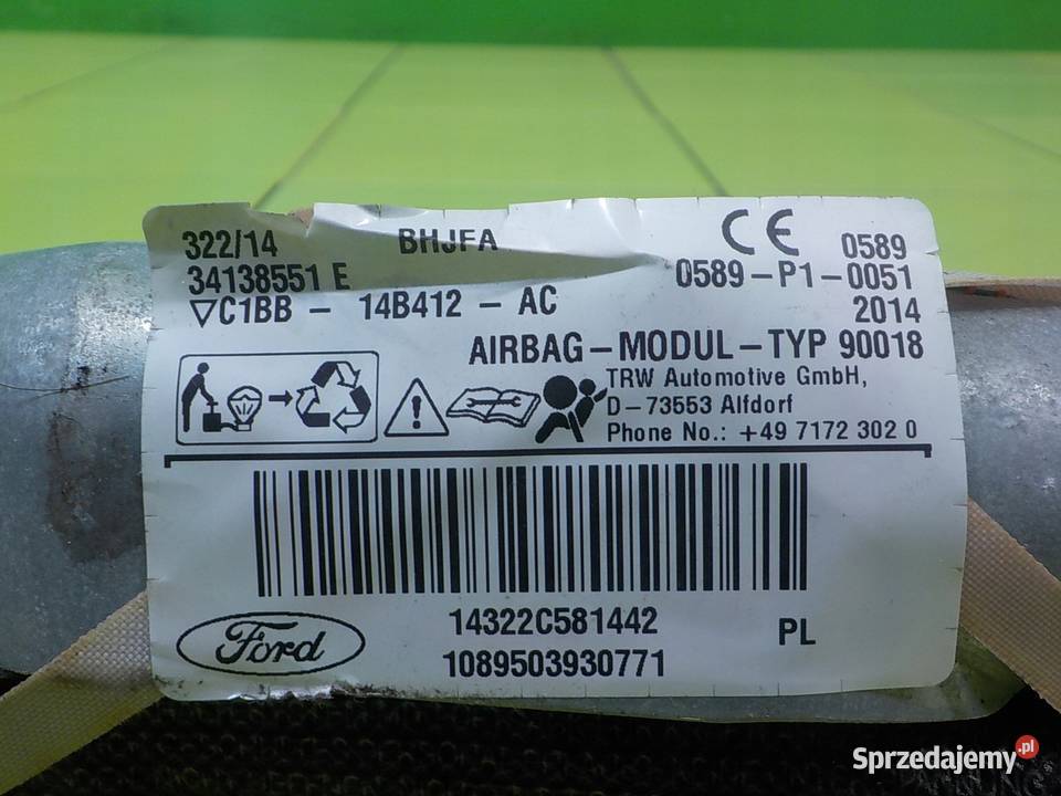 FORD FIESTA MK7 LIFT 10 B 14r HB 5D kurtyna osobowe Suków