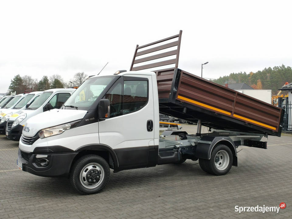 Iveco Daily 35C14 HIMATIC Wywrotka 3stronna Nowa Widełki