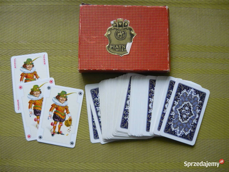 Karty Piatnik I karciane śląskie Myszków