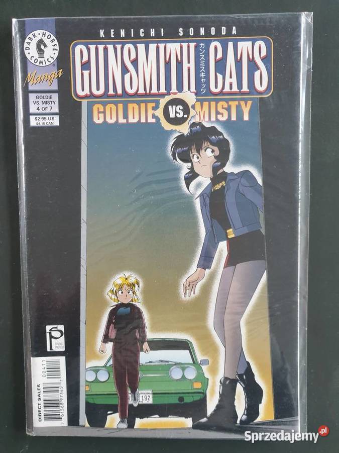 Manga Gunsmith Cats Goldie vs Misty 3 komiksy Amerykańskie pomorskie Gdynia