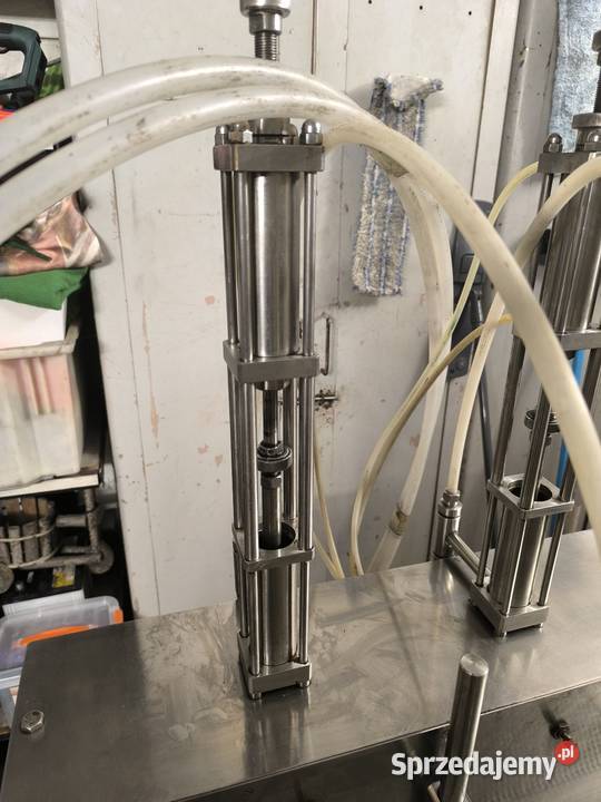 Nalewarka dwugłowicowa półautomatyczna stal Jaworzno