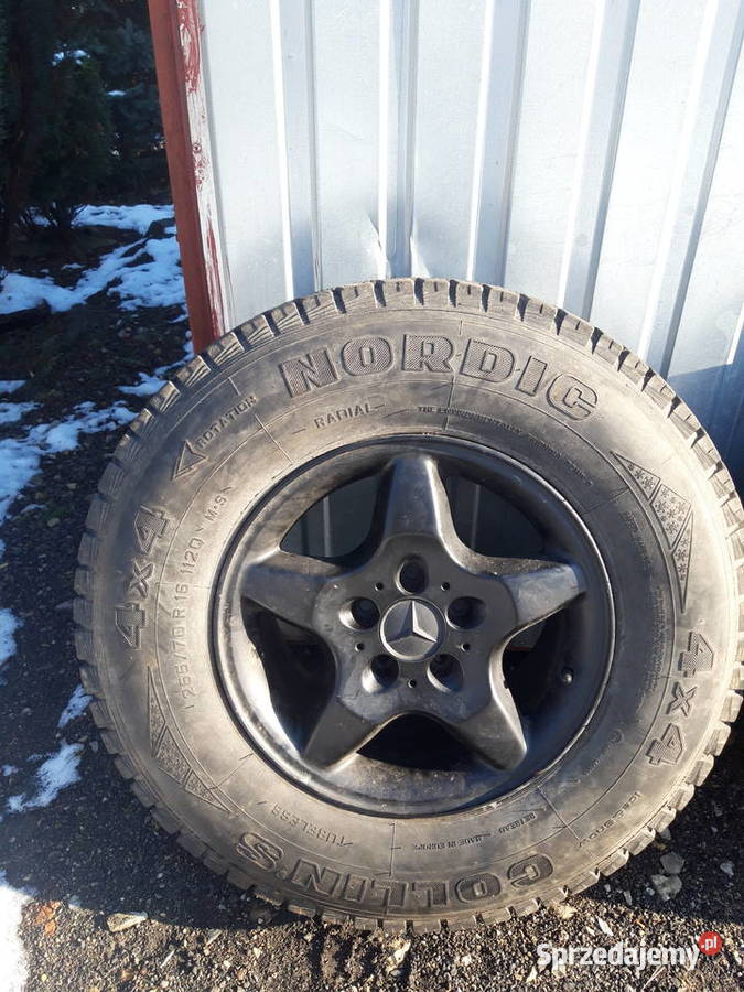 koła zimówki 26570 16 mercedes Samochodowe Wadowice