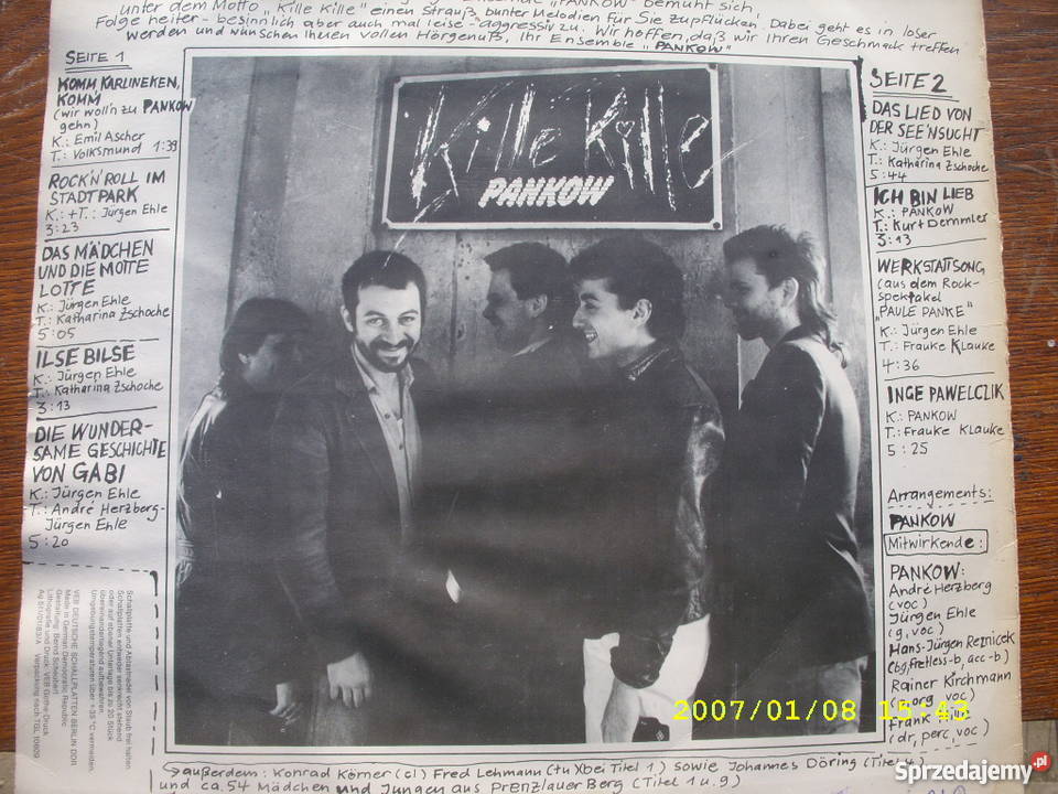 Rock LP PANKOWKILLE KILLE Wołów