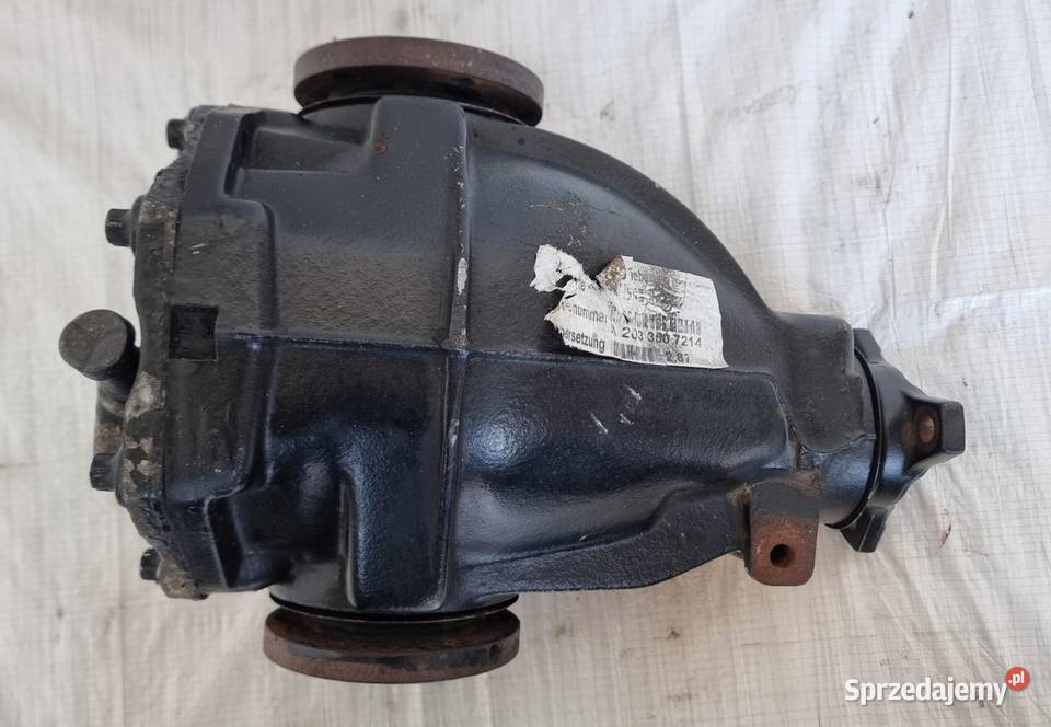 MOST DYFER TYŁ MERCEDES W203 22 CDI A2033507214 Dyferencjały