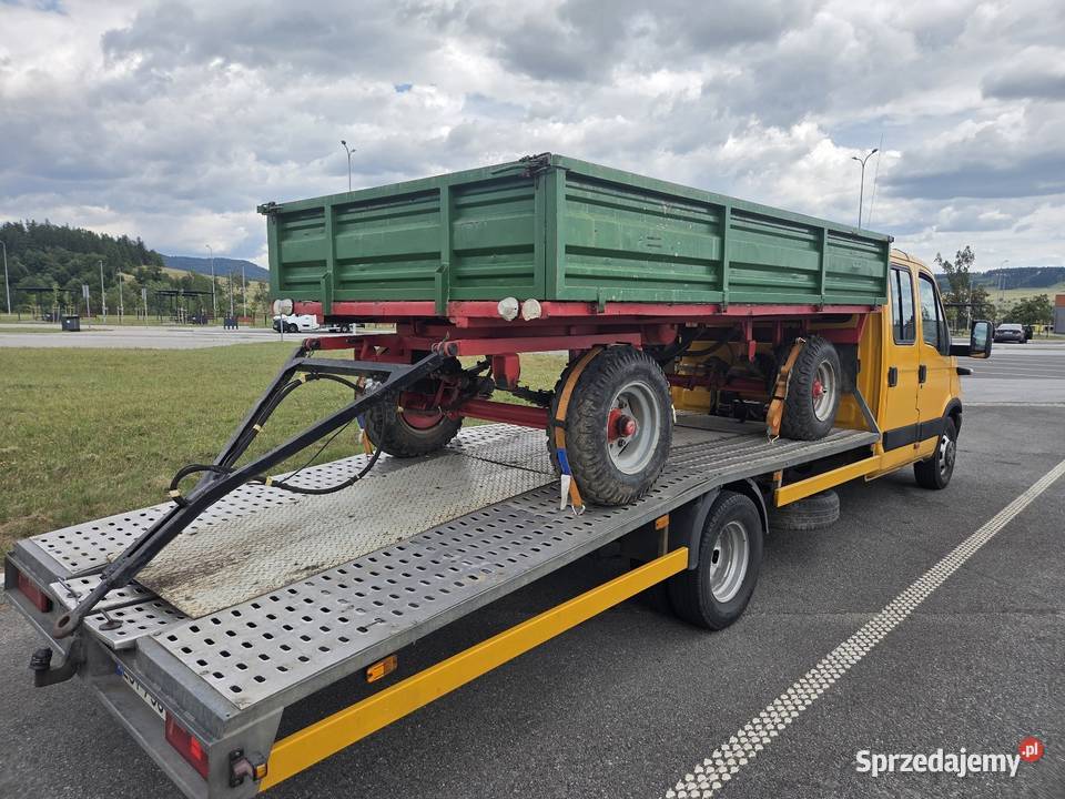 Przyczepa rolnicza Autosan D35 35t kaczka Przyczepy rolnicze Złoczew