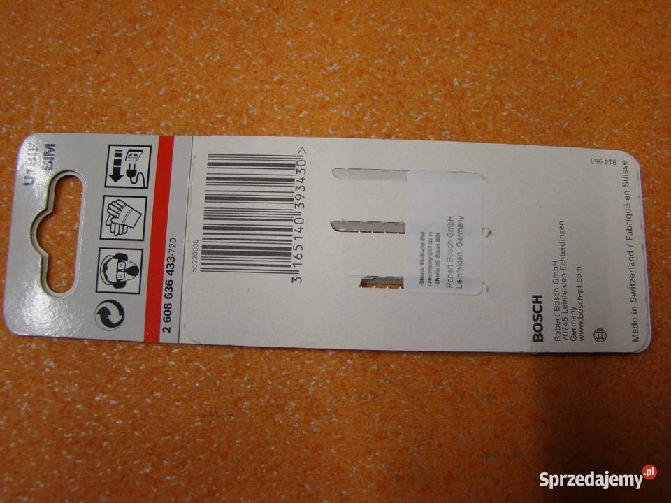 Brzeszczot BOSCH typ U 1 BIF 3 Ref 2 608 636 433